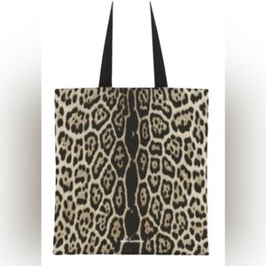 Yves Saint Laurent Leopard tote